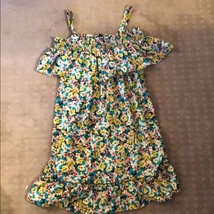 Off the shoulder floral dress